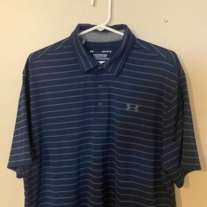 UNDER ARMOUR Men’s Large,  golf polo. Mint Condition!!